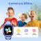 Дитячий годинник-телефон Mibro P6, 1.4", 240x280, GPS, 2MP, 900мА·год, 2АТM, рожевий