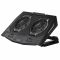 Підставка для ноутбука 2E GAMING CPG-006, до 17.3", 2xUSB-A, LCD/phone holder, RGB, чорний