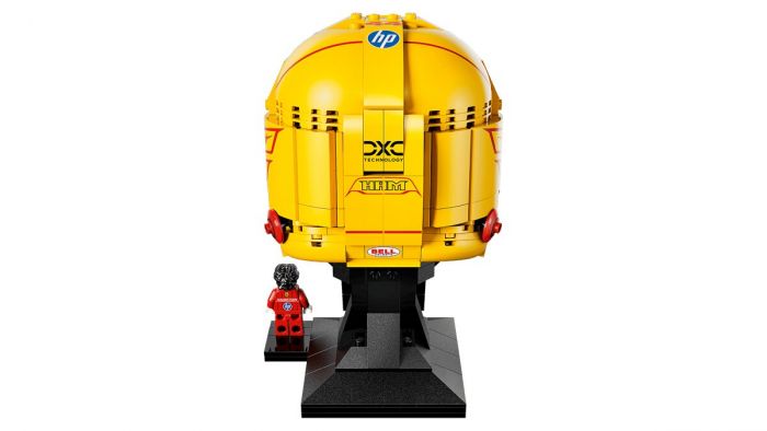 Конструктор LEGO Editions Formula 1 Шолом Льюїса Гамільтона з команди Scuderia Ferrari HP