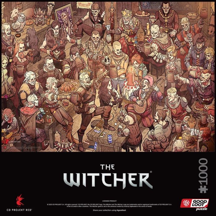 Пазл GoodLoot The Witcher Birthday 1000 од.