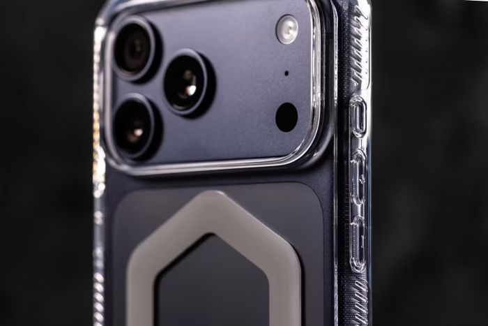 Чохол UAG для iPhone 17 Pro Max, Plyo MagSafe, Ice/Silver