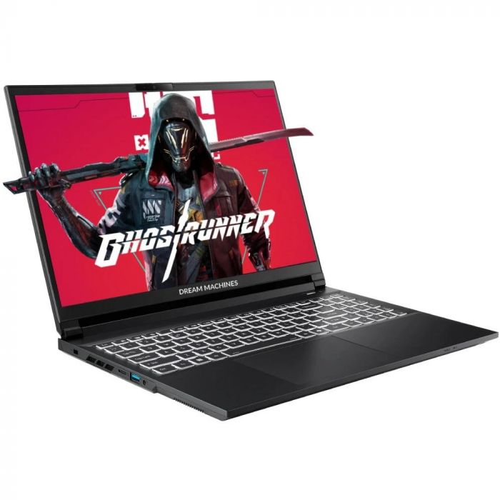 Ноутбук Dream Machines RT5060-15 15.6FHD IPS, AMD R7 H255, 16GB, F1TB, NVD5060-8, DOS, чорний