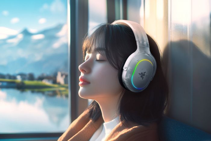 Гарнітура ігрова Razer Barracuda X Chroma, BT/WL, RGB, Phantom White Ed.