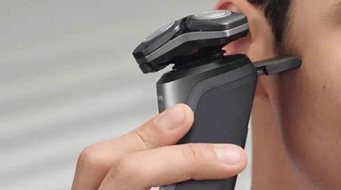 Бритва електр. Philips роторна Series 5000, 9Вт,  бритв.головок-3, Li-Ion, сух.+волог., тример, чохол, сірий