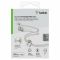 Кабель Belkin USB-A > Lightning заряджання/синхронізації 12Вт, 1м, плетений, силіконовий, з ремінцем на магніті, білий