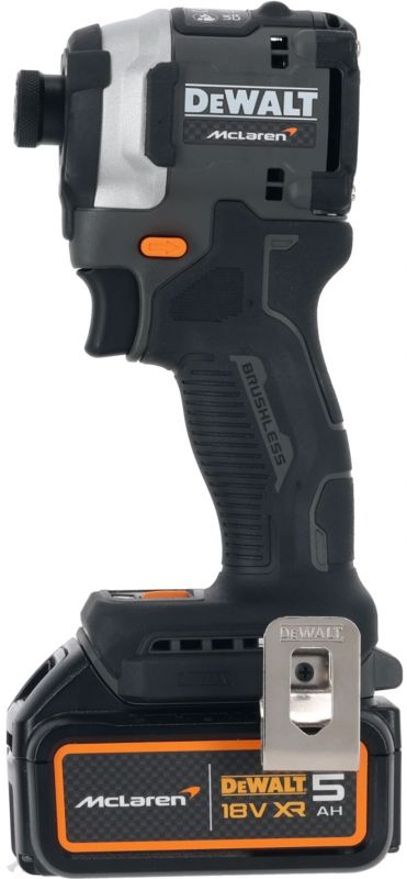 Шурупокрут-дриль ударний акумуляторний DeWALT McLaren F1 TEAM LIMITED EDITION 18В 2х5А·год 205Нм 1000-2800-3250об/хв кейс ЗП 1.0кг