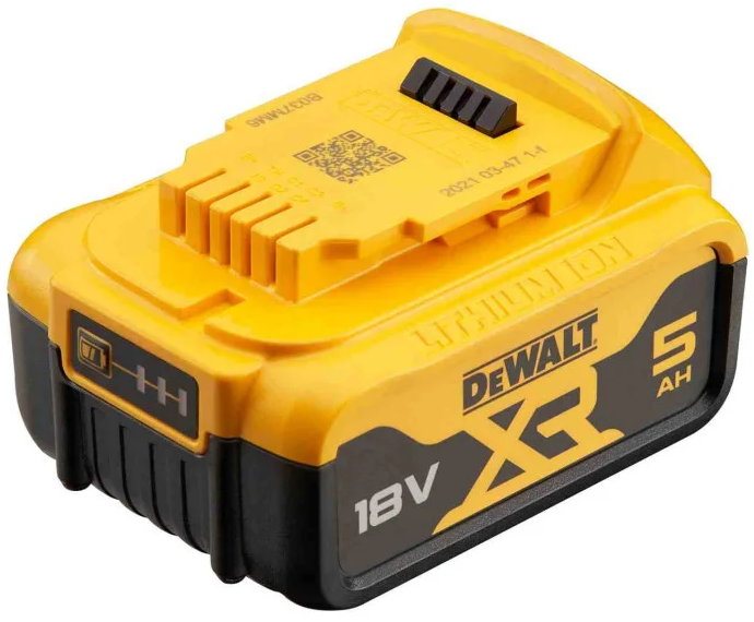 Акумулятор DeWalt 18В XR Li-lon 5А·год 0.65кг
