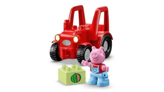 Конструктор LEGO DUPLO Peppa Pig Трактор і ринок