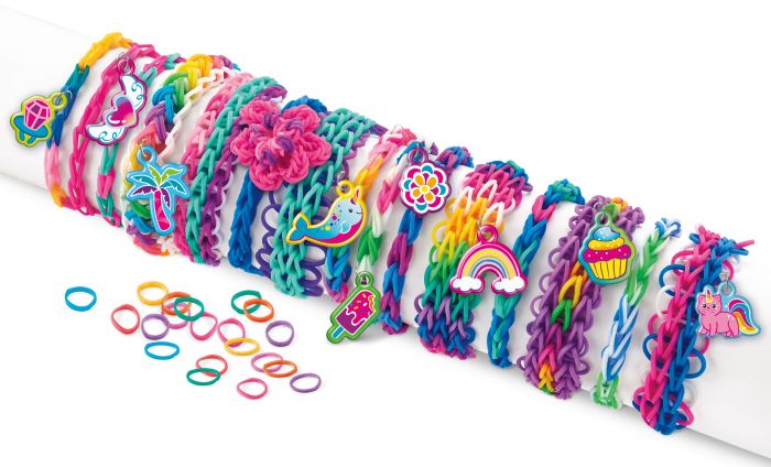 Набір для виготовлення браслетів Cra-Z-Art Charm Loom Studio Mermaid and Unicorn