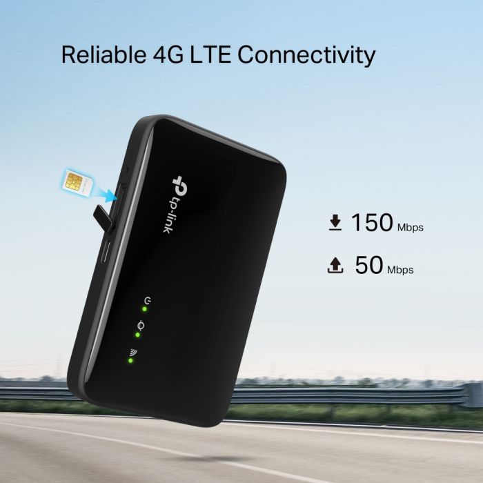 Мобільний Маршрутизатор TP-LINK M7005 N150, 4G/LTE, 2400мА*год