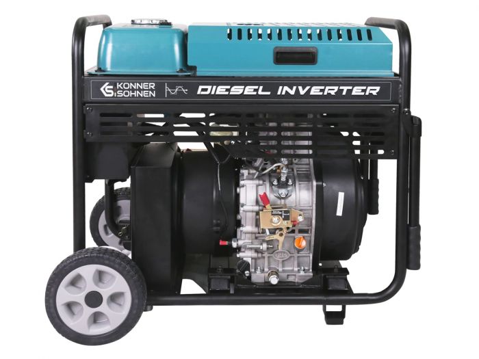 Генератор дизельний інверторний Konner&Sohnen KS 9500IDE ATSR, 230В, 9.5кВт, АВР(ATS), електростартер, 130кг