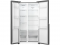 Холодильник SBS Gorenje, 179х62х92см, 2 двері, 345(186)л, А+, NF+, Інв., Зона св-ті, Зовн. Диспл, чорний