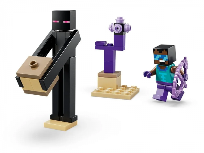 Конструктор LEGO Minecraft Подорож до Нижнього світу та Порталу до Краю