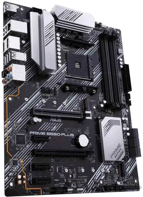 Материнcька плата ASUS PRIME B550-PLUS sAM4 B550 4xDDR4 M.2 HDMI DP ATX