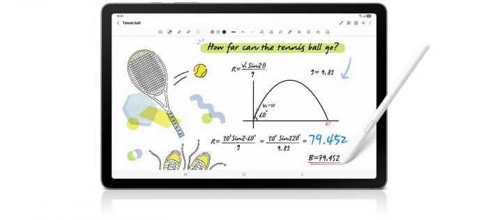 Планшет Samsung Galaxy Tab S10 Lite (X400) 10.9" 6ГБ, 128ГБ, 8000мА•год, Android, сірий