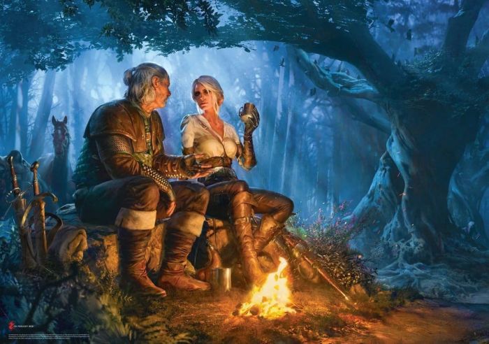 Пазл GoodLoot The Witcher Journey of Ciri 1000 од.