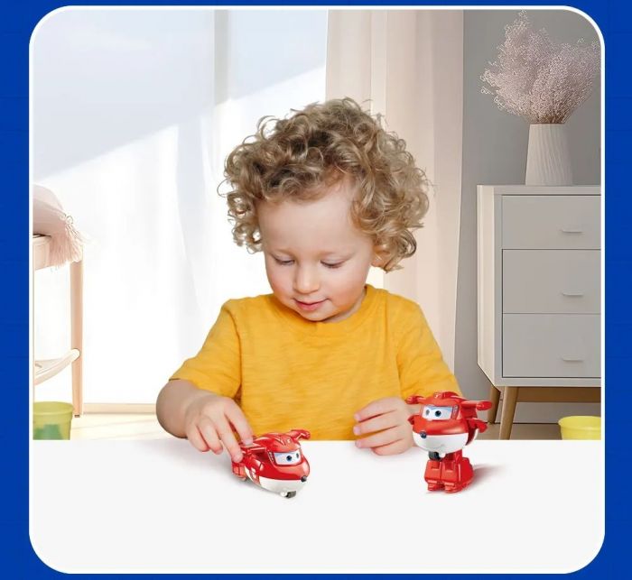 Ігрова фігурка-трансформер Super Wings Transform-a-Bots Джетт (Jett)