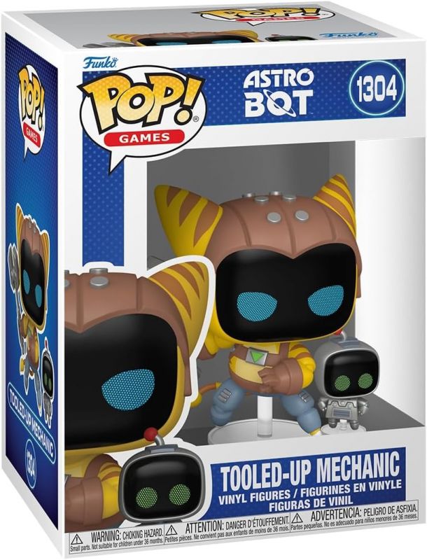 Фігурка Funko POP Games: Astro Bot - TU Mechanic