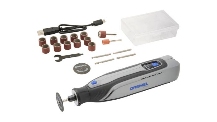 Шліфмашина шліфувально-гравірувальна Dremel 8150-20 7.2В 1х2А·год 5000-30000об/хв LED-світло ЗП 0.43кг