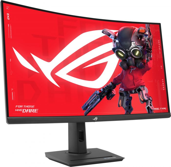 Монітор Asus 31.5" ROG Strix XG32WCMS HDMI, DP, USB-C, Audio, VA, 2560x1440, 280Hz, 1ms, sRGB 125%, CURVED, FreeSync, HAS, HDR400