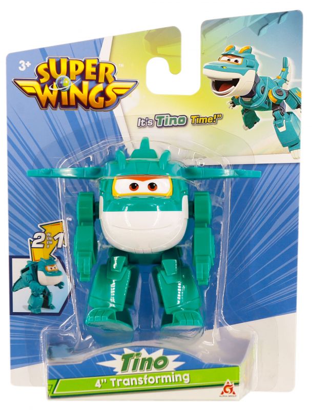 Ігрова фігурка-трансформер Super Wings Transforming Тіно (Tino), 10см