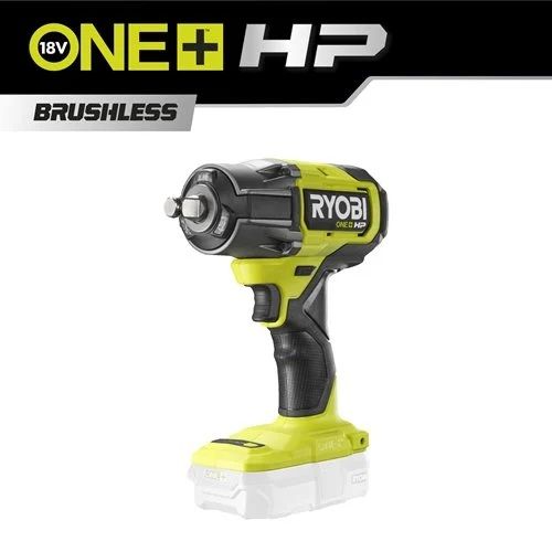 Гайковерт ударний акумуляторний Ryobi ONE+ HP RIW18X-0 18В 900Нм 2800об/хв 1/2" 3 швидкості 1.7кг без АКБ та ЗП