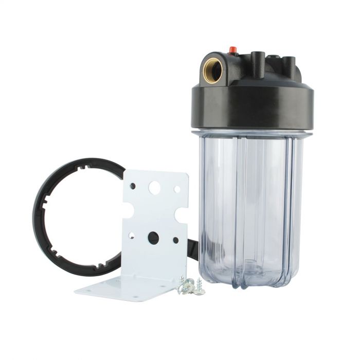 Фільтр магістральний Raifil ВВ10, підключення 1", 2 ущільнювальні кільця, без картриджа