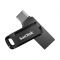 Накопичувач SanDisk  128GB USB 3.1 Type-A + Type-C Ultra Dual Drive Go Чорний