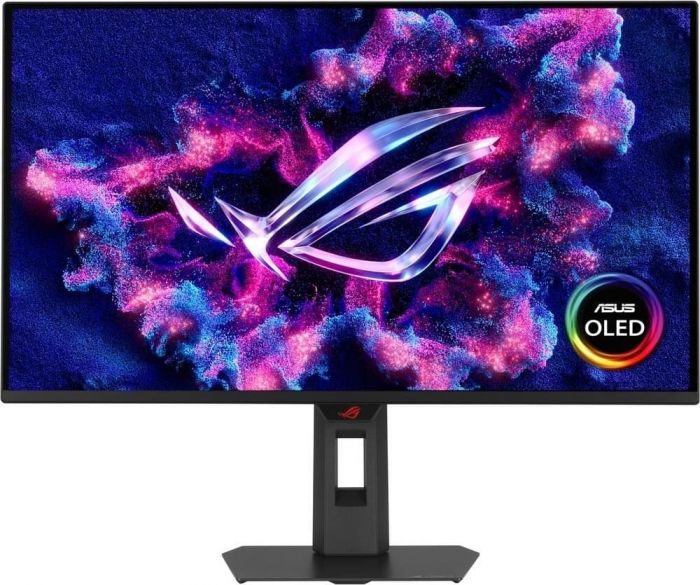 Монітор Asus 26.5" ROG Strix XG27AQDMES 2xHDMI, DP, Audio, QD-OLED, 2560x1440, 240Hz, 0.03ms, DCI-P3 99%, G-SYNC, FreeSync, Pivot, HDR10