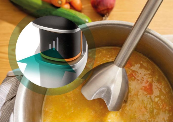 Блендер Gorenje заглибний 1500Вт, 3в1, чаша-2,2л, подрібнювач, шинковка, чорний