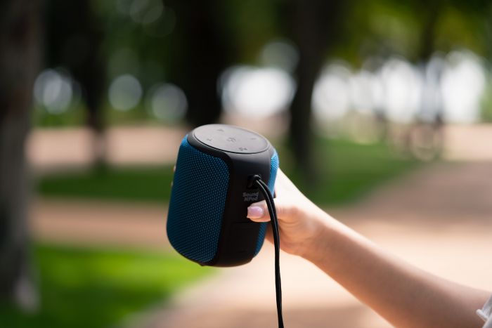 Портативна акустична система 2E SoundXPod 15Вт, BT 5.3, TWS, IPX6, Синій