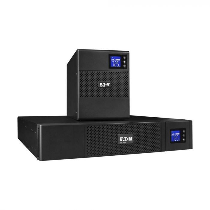 Джерело безперебійного живлення Eaton 5SC, 750VA/525W, LCD, USB, RS232, 6xC13