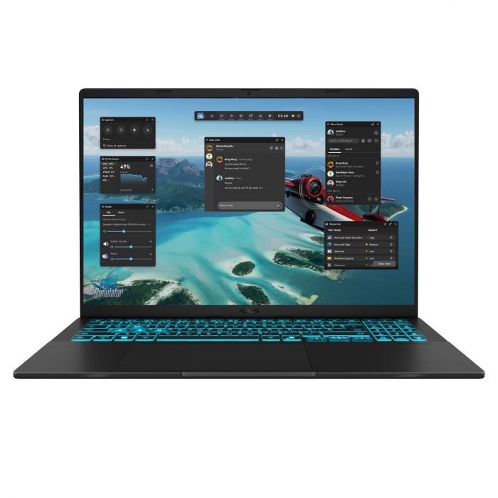 Ноутбук ASUS Vivobook V16 V3607VJ-TK183 16" WUXGA, Intel 5 210H, 16GB, F512GB, NVD3050-6, NoOS, Чорний