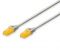 Патч-корд DIGITUS САТ 6A U-UTP, 2м, AWG 26/7, Cu, LSZH, сірий