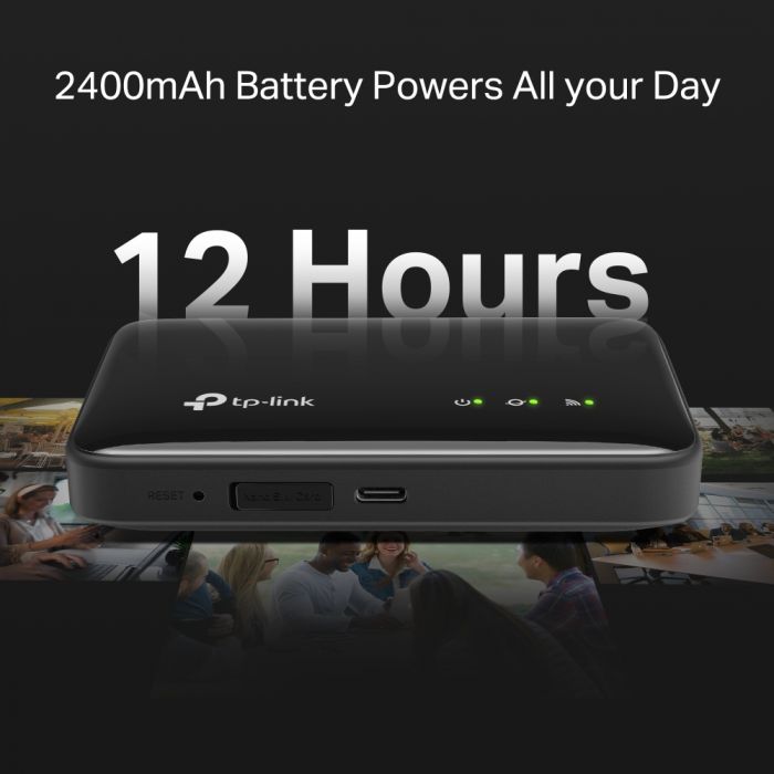 Мобільний Маршрутизатор TP-LINK M7005 N150, 4G/LTE, 2400мА*год
