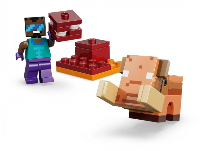 Конструктор LEGO Minecraft Подорож до Нижнього світу та Порталу до Краю