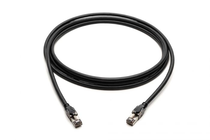 Патч-корд DIGITUS CAT 8.1 S-FTP, 0.5м, AWG 24/7, LSZH, чорний