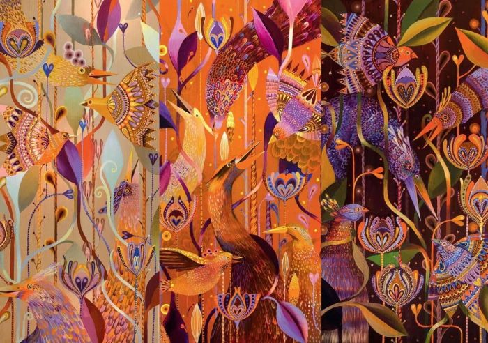 Пазл GoodLoot Imagination: Karolina Matyjaszkowicz In the Avian Thicket Triptych 1000 од.
