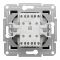 Вимикач 3-х клавішний Schneider Electric, Asfora (антрацит, без рамки)