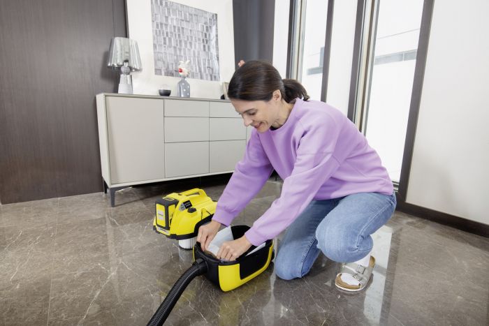 Мішки для пилососу Karcher 2.863-325.0 флісові до WD 1 4шт