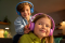 Навушники Kids' On-ear Philips TAK4206 BT 5.0, Colored light panels, Wireless, Mic, Рожевий