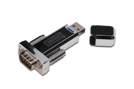 Адаптер DIGITUS USB 1.1 to RS232, чорний