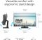 Монітор Asus 34" VA34VCPSR HDMI, DP, USB-C, 3xUSB, RJ-45, MM, VA, 3440x1440, 21:9, 100Hz, 4ms, CURVED, AdaptiveSync, HAS