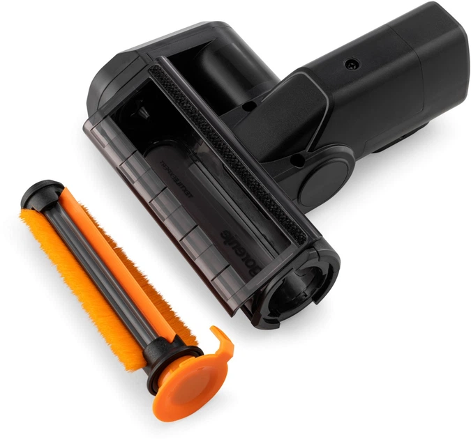 Пилосос Gorenje бездротовий, 190Вт, конт пил -0.6л, автон. робота до 60хв, HEPA, підсвічування, індикатор, турбощітка, антрацит