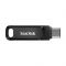 Накопичувач SanDisk  128GB USB 3.1 Type-A + Type-C Ultra Dual Drive Go Чорний