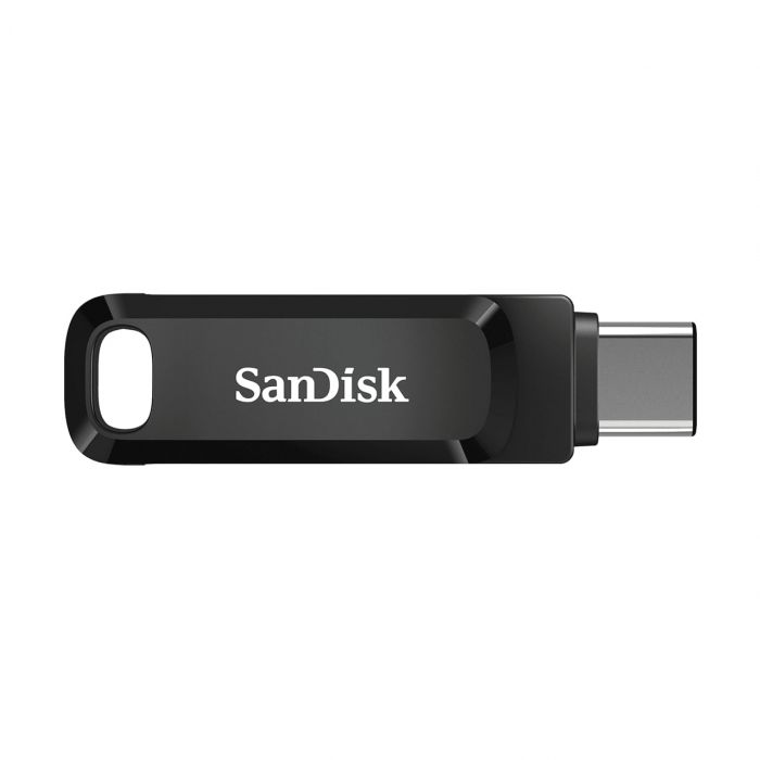 Накопичувач SanDisk  128GB USB 3.1 Type-A + Type-C Ultra Dual Drive Go Чорний