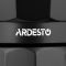 Гейзерна кавоварка Ardesto Midori, 240мл, 6 чашки, алюміній, бамбук