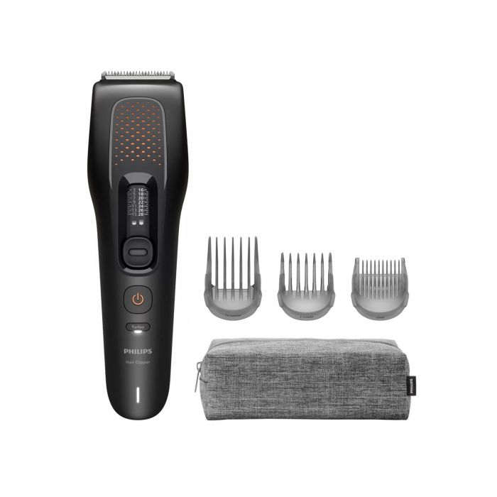 Машинка для стриження  Philips Series 7000, акум., роторний мотор, насадок-3, кейс, сталь, чорний