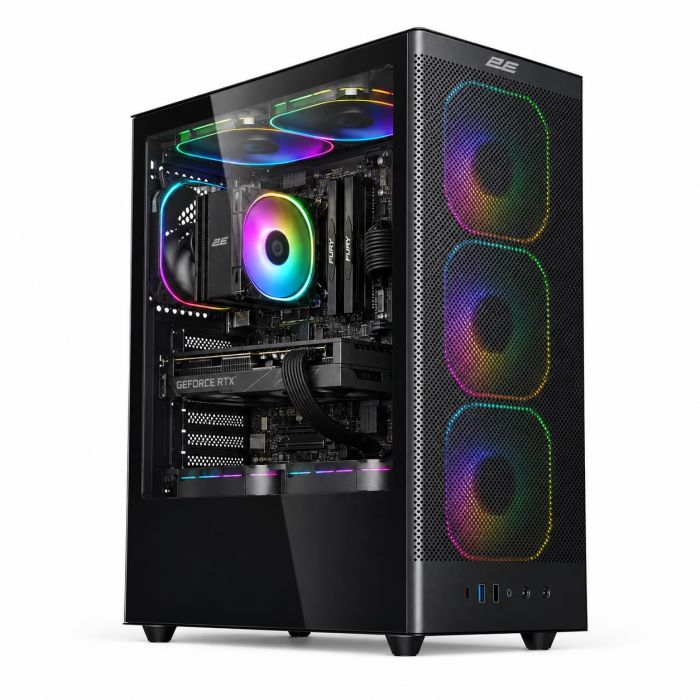 Комп’ютер персональний 2E Rational AMD R5-7500F, 16Gb, F512GB, NVD5060-8, A620, V8210B, 600W, FreeDos
