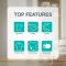Сушильна машина Gorenje тепловий насос, 9кг, A++, 60см, дисплей, 15 програм, Wi-Fi, білий